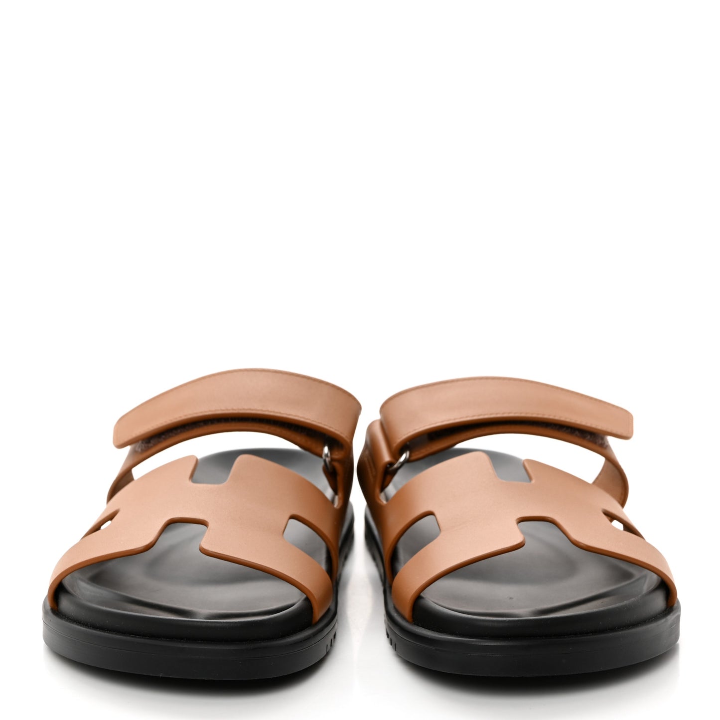 Calfskin Womens Chypre Sandals 37.5 Gold