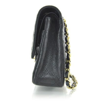 Chanel Caviar Quilted Medium Double Flap Black 4 of 11