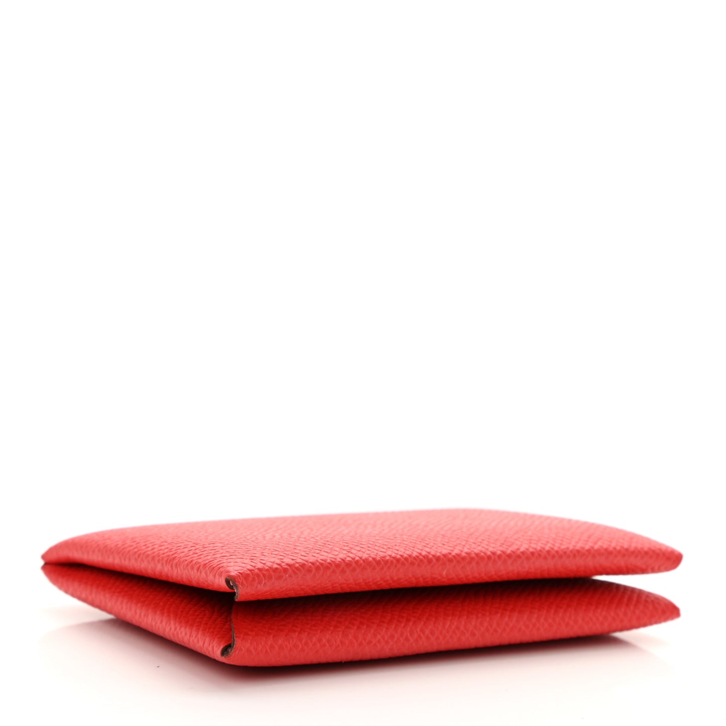 Epsom Calvi Card Case Rouge Casaque
