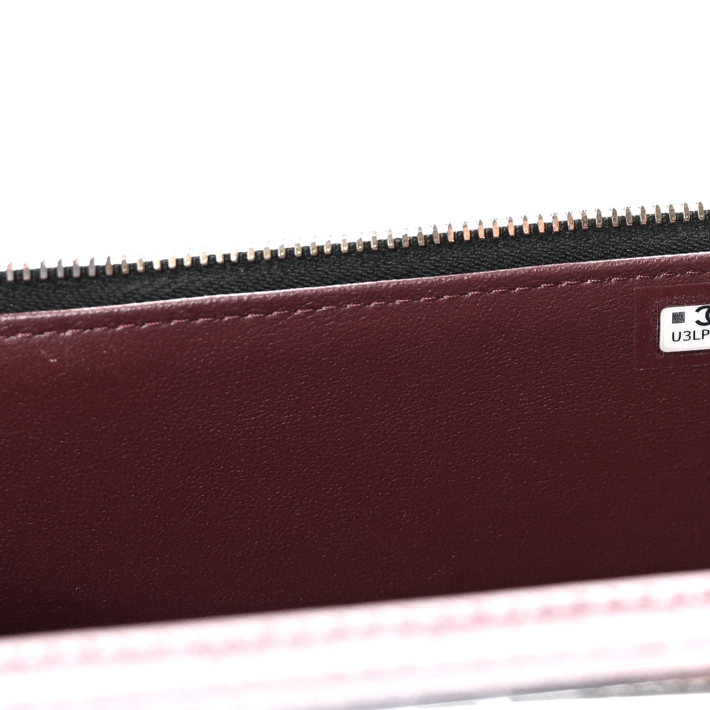 Caviar Quilted Top Handle Pocket Vanity Case Black