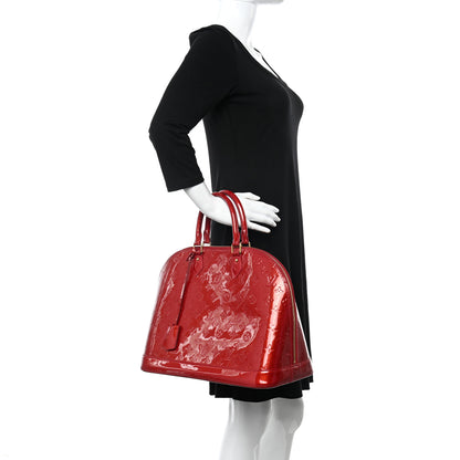 Louis Vuitton Vernis Alma GM Pomme D'Amour 3 of 10