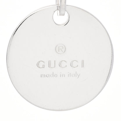 Gucci Sterling Silver Link Round Charm Bracelet 3 of 4