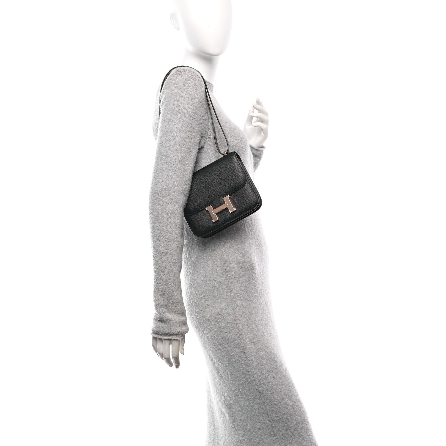 Hermes Epsom Constance 18 Black 2 of 11