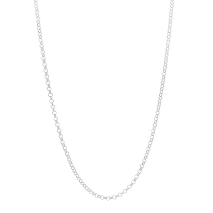Chrome Hearts Sterling Silver Roll Chain Necklace 20" 1 of 4