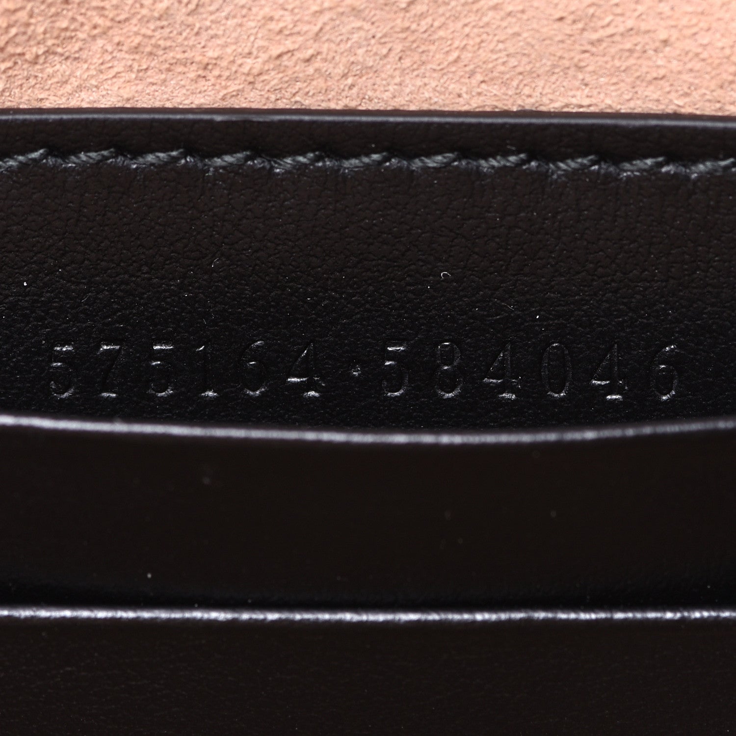 Gucci Calfskin Matelasse GG Marmont Round Wrist Wallet Black 8 of 9