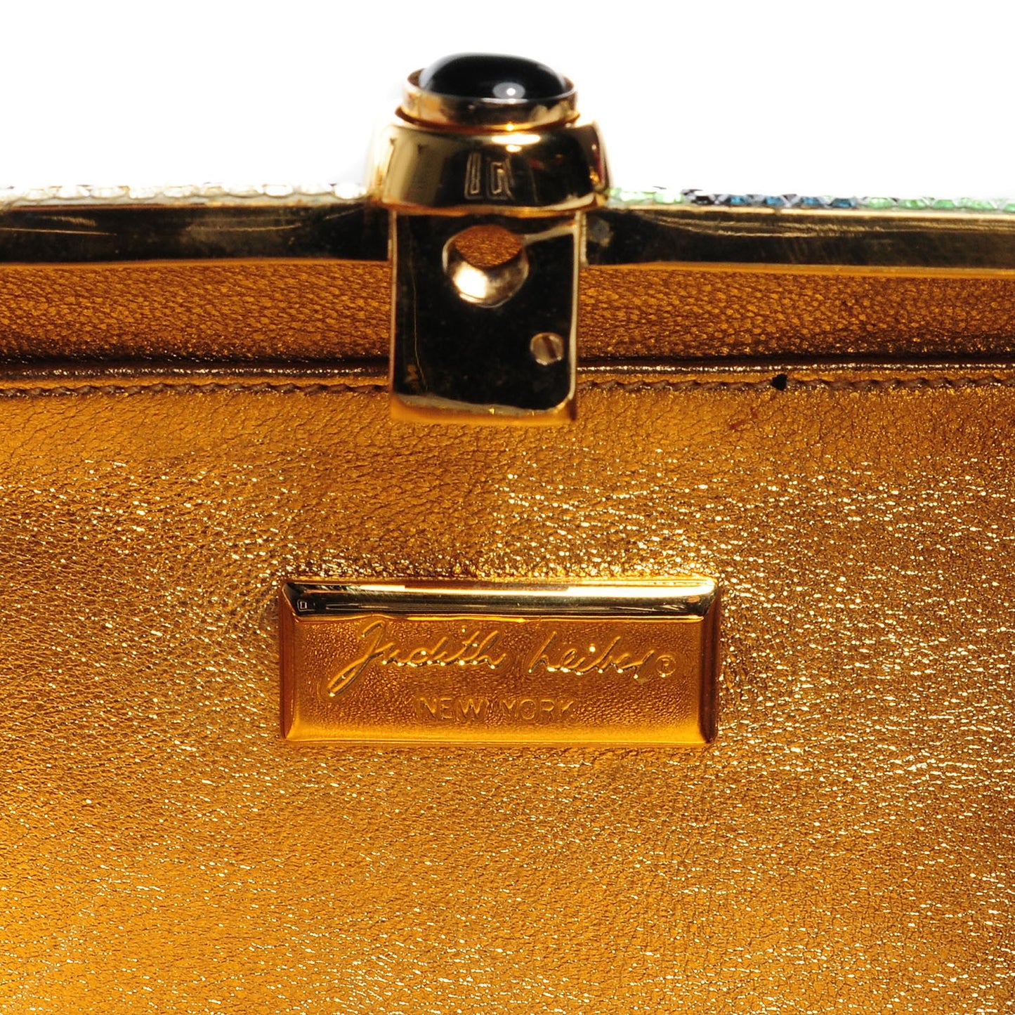 Swarovski Crystal Floral Miniaudiere Clutch