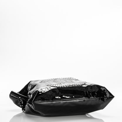 Chanel Patent Crystal Strass Bonbons Tote Black 4 of 7
