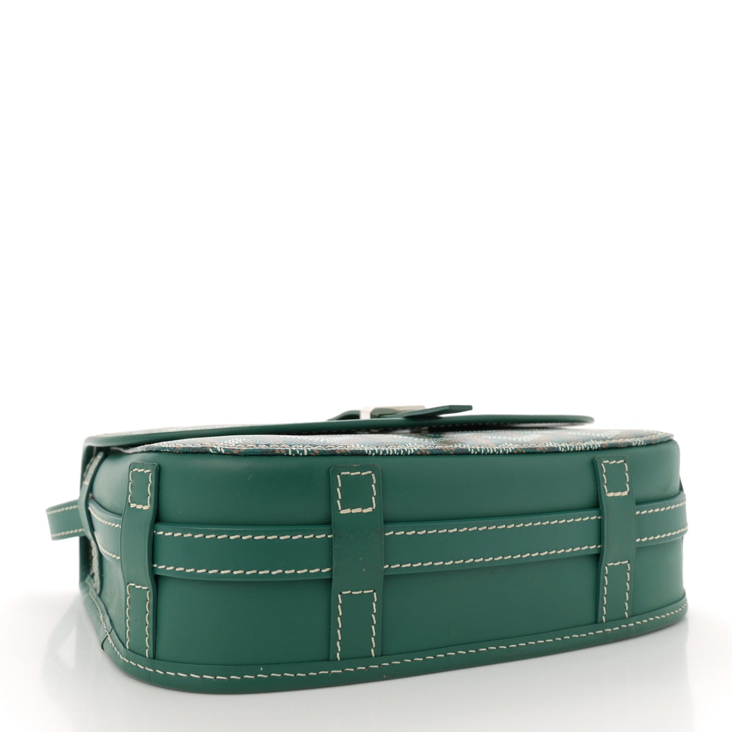 Goyardine Belvedere II PM Messenger Bag Green