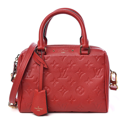 Louis Vuitton Empreinte Speedy Bandouliere 20 NM Cherry 1 of 10
