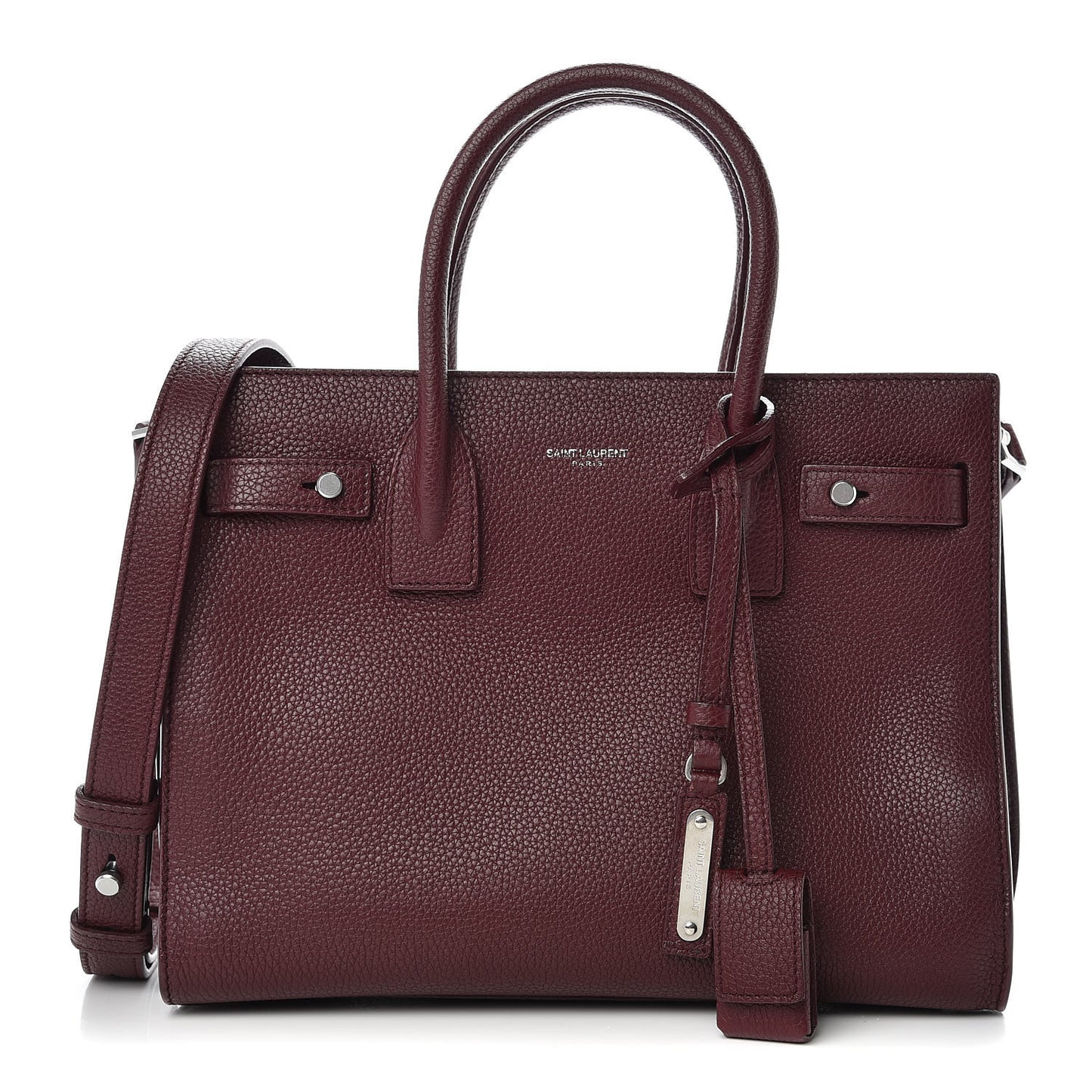 Grained Calfskin Baby Sac De Jour Souple Rouge Legion