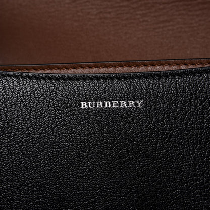 Burberry Calfskin Small D-Ring Bag Tan Black 8 of 9