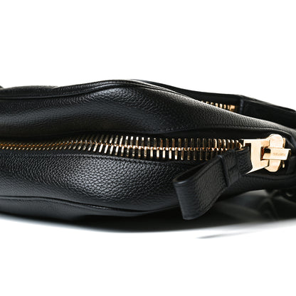 Tom Ford Grained Calfskin Medium Jennifer Crossbody Bag Black 10 of 12