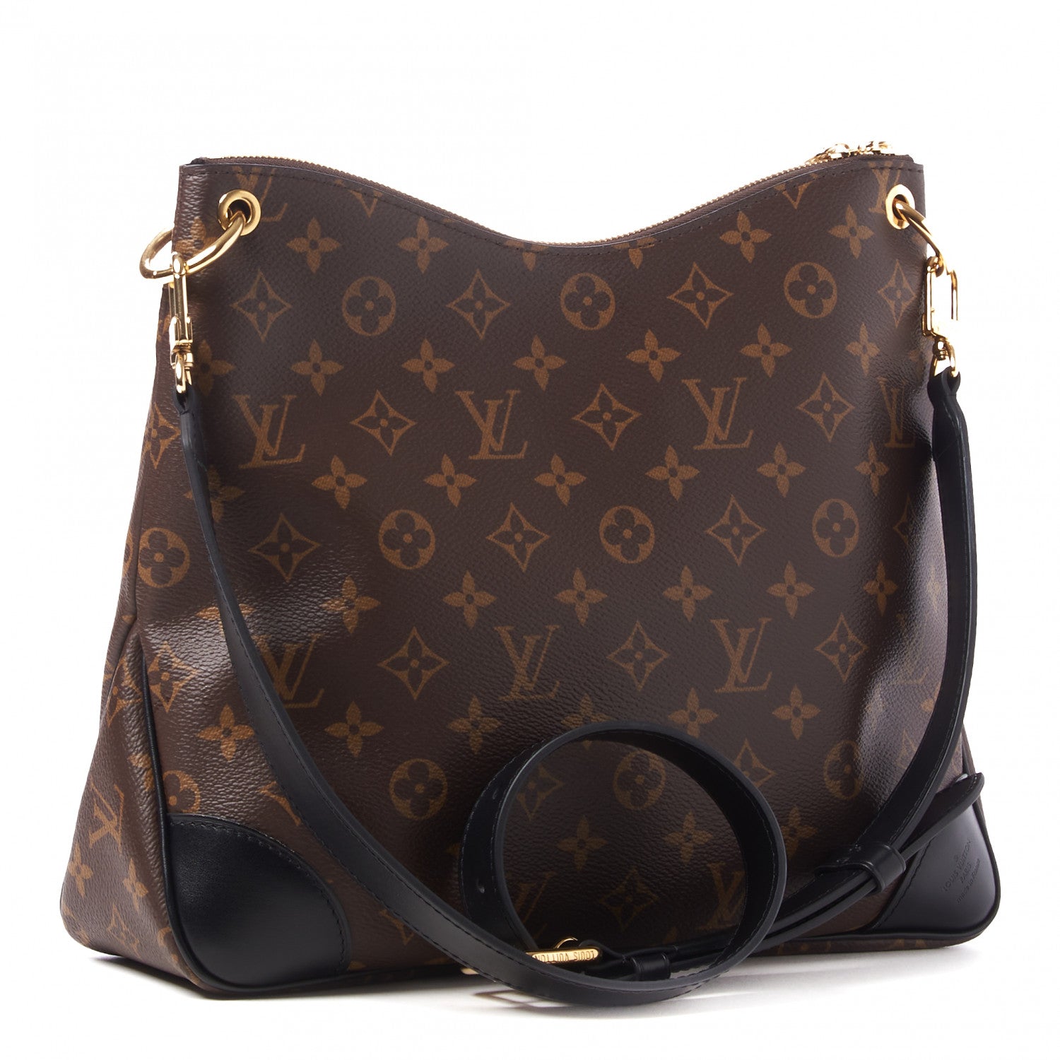Louis Vuitton Monogram Odeon MM Black 3 of 8