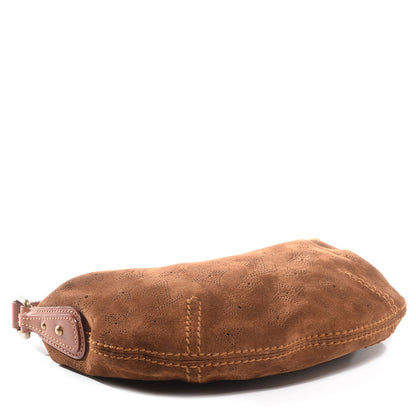 Louis Vuitton Suede Mahina Onatah Pochette Cacao 4 of 7