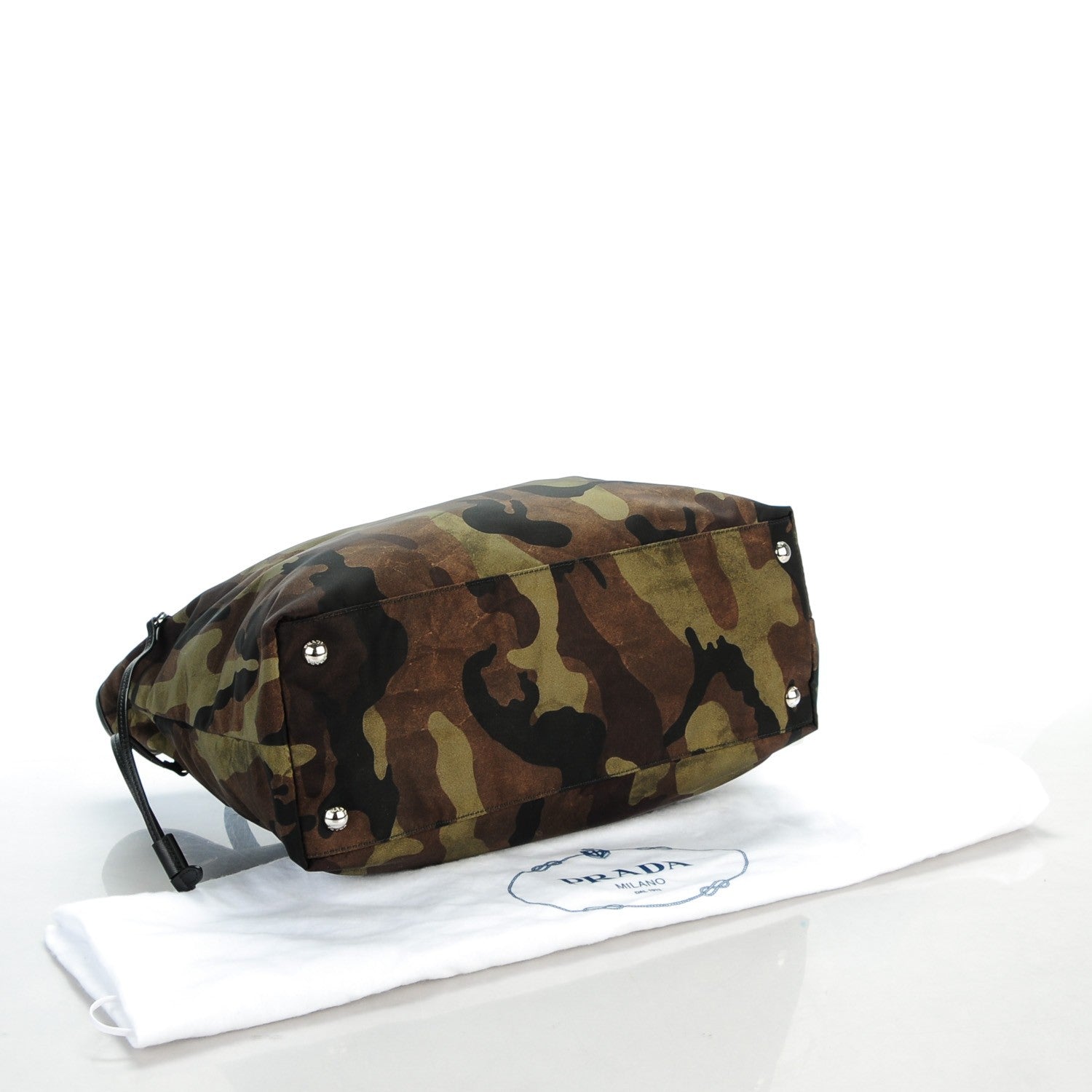 Prada Tessuto Nylon Camouflage Tote Mimetico 4 of 6