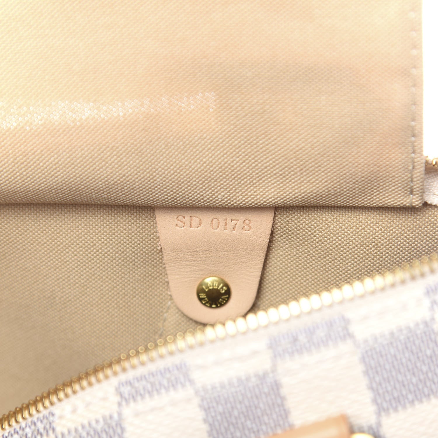 Louis Vuitton Damier Azur Speedy Bandouliere 30 8 of 11