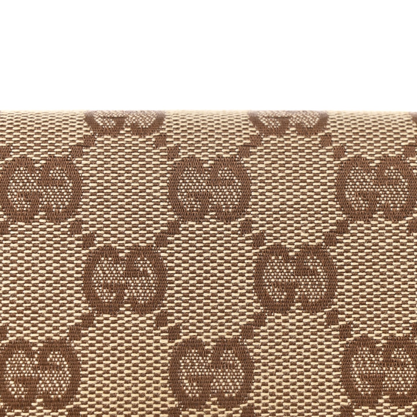 Monogram Bamboo Bar Clutch Dark Brown