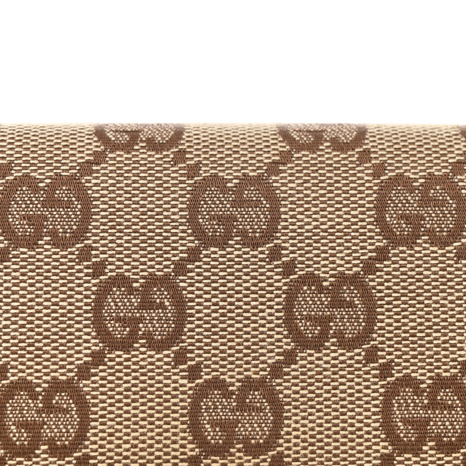 Gucci Monogram Bamboo Bar Clutch Dark Brown 7 of 10