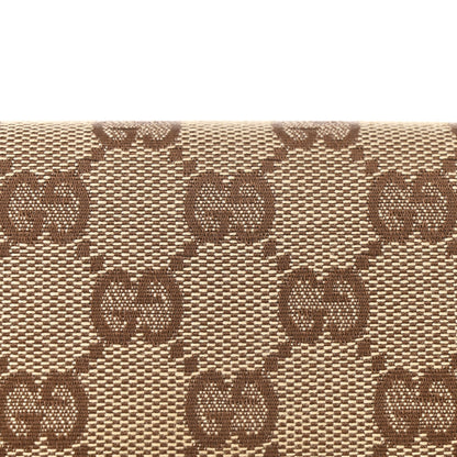 Gucci Monogram Bamboo Bar Clutch Dark Brown 7 of 10