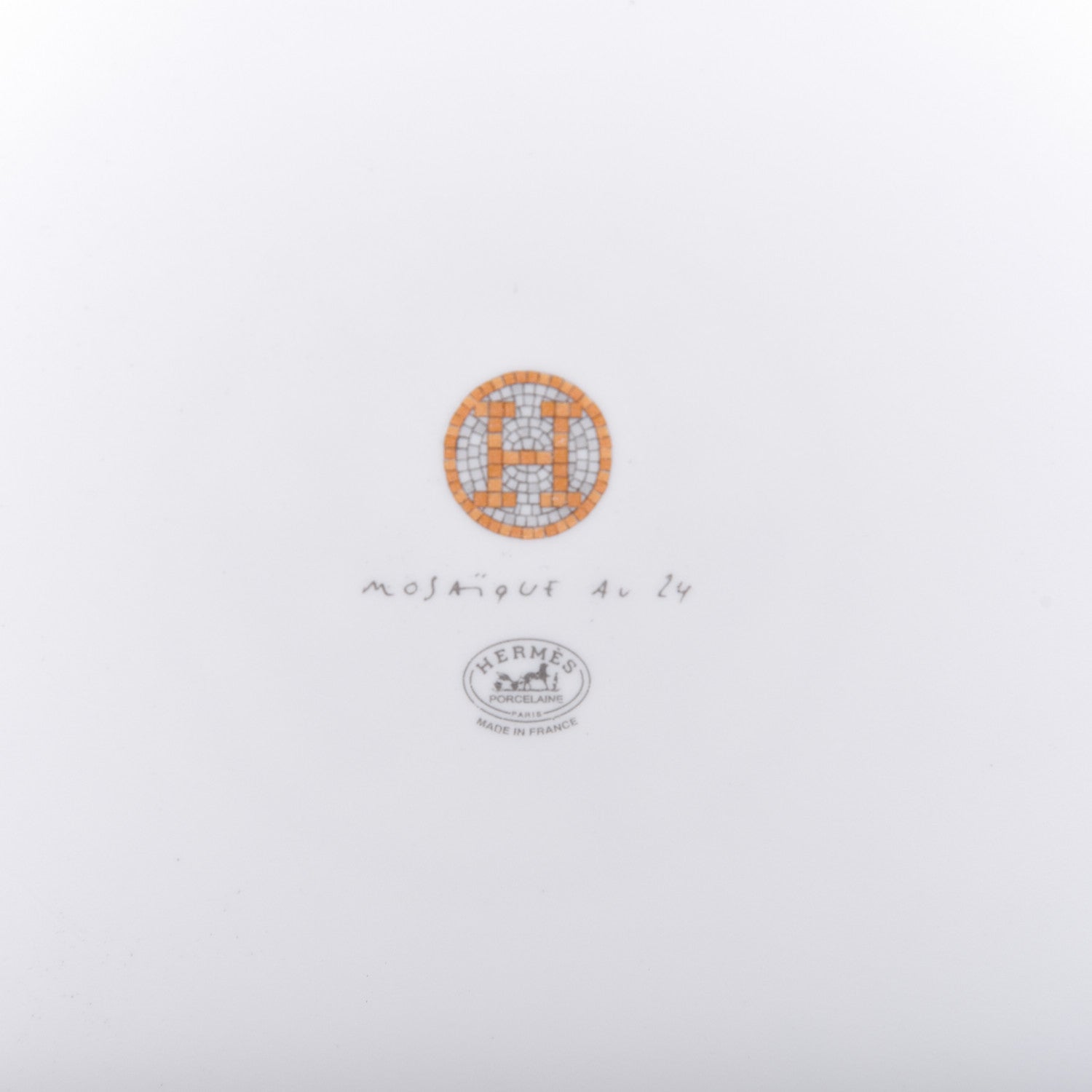 Hermes Porcelain Mosaique au 24 Sushi Plate 4 of 6