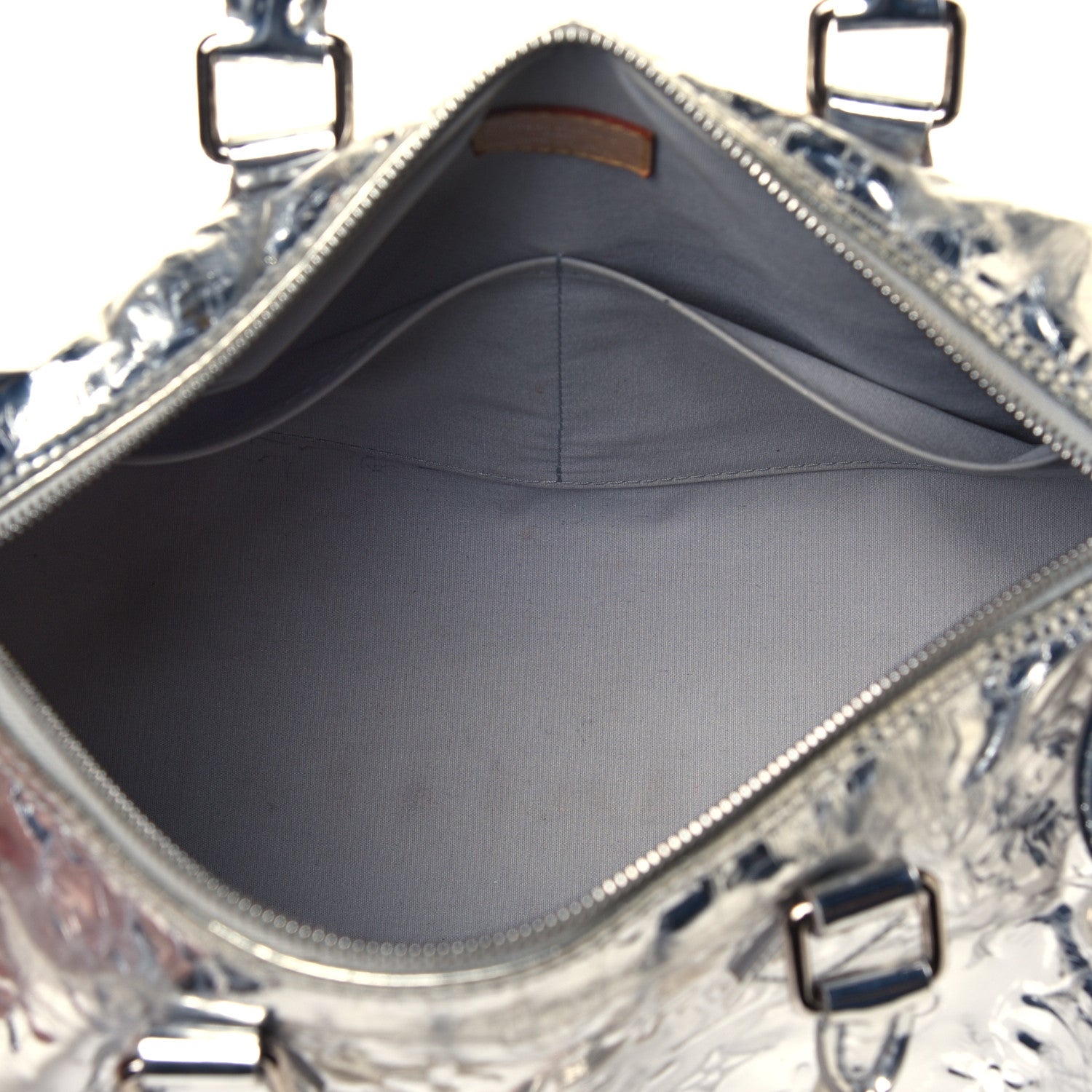 Louis Vuitton Monogram Miroir Speedy 30 Silver 13 of 18