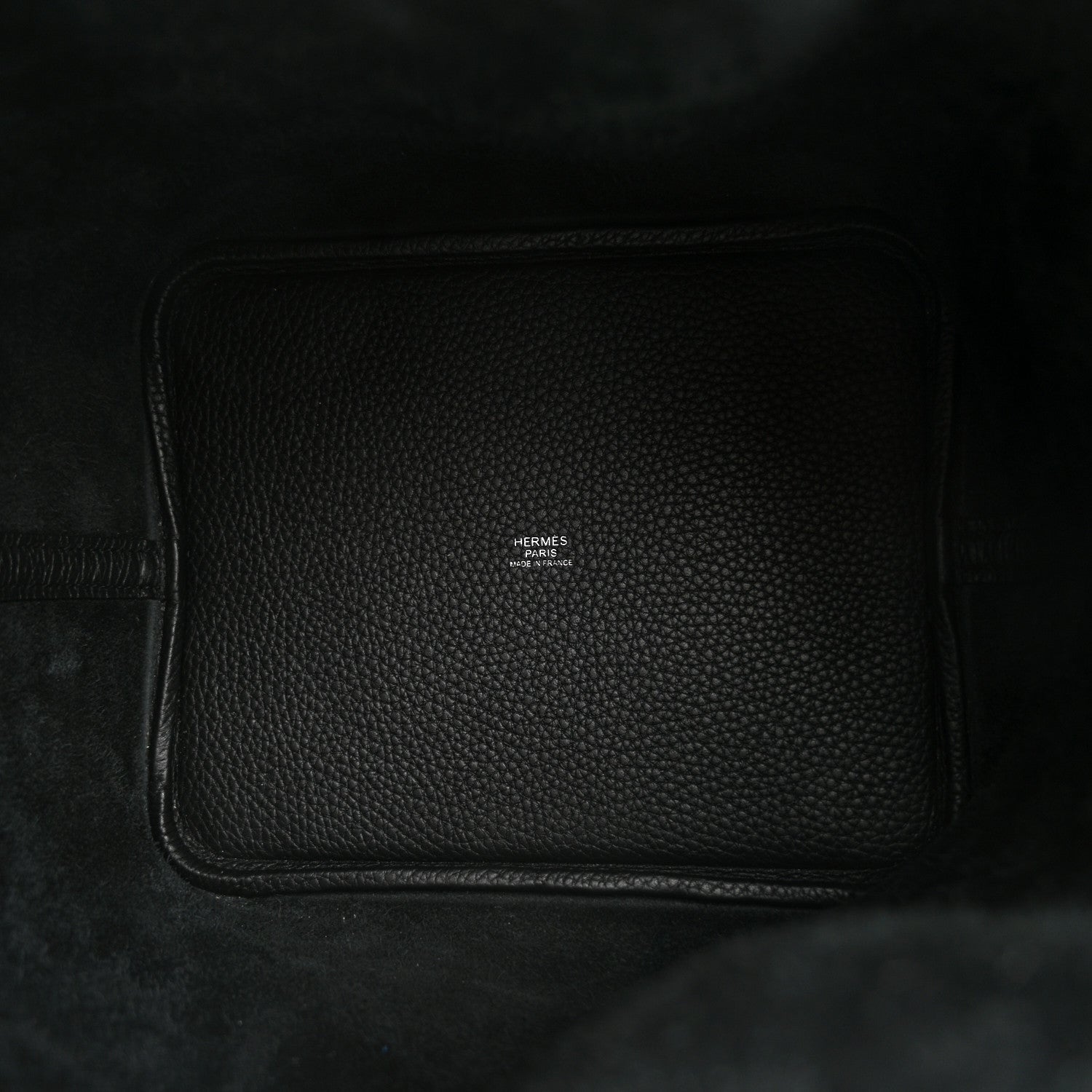Hermes Taurillon Clemence Picotin Lock 22 MM Black 5 of 11