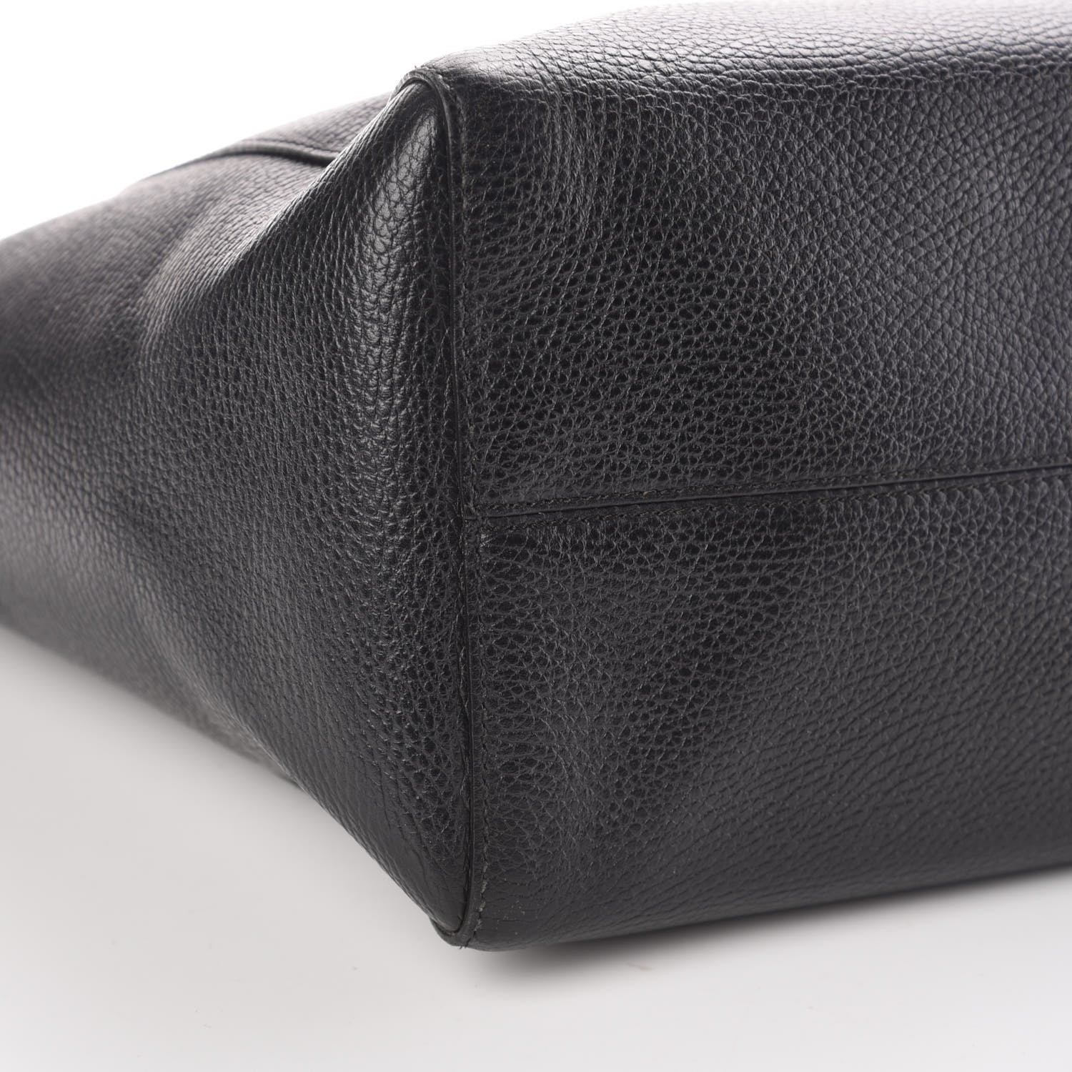 Gucci Pebbled Calfskin Medium Swing Tote Black 5 of 10