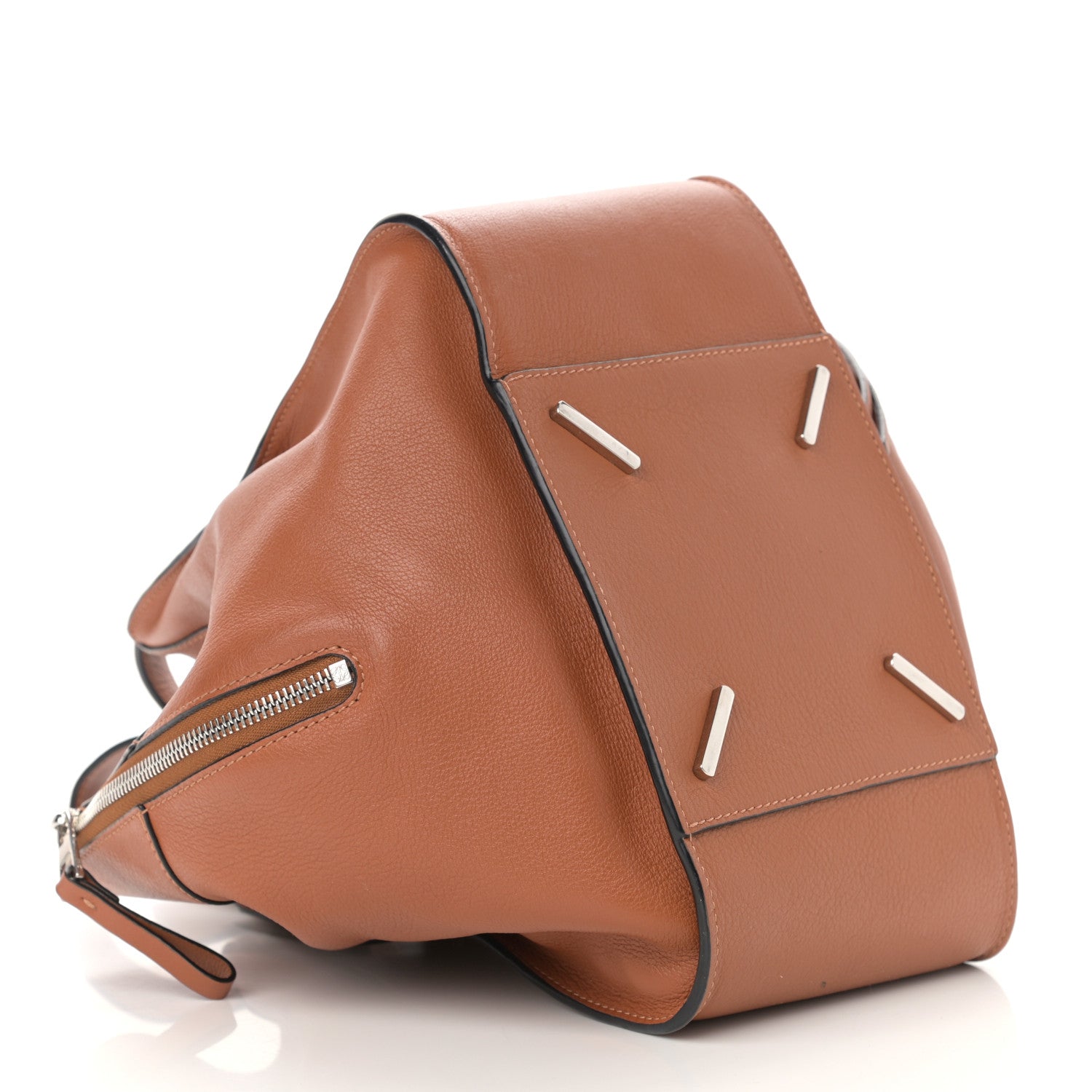 Loewe Calfskin Small Hammock Shoulder Bag Tan 4 of 11