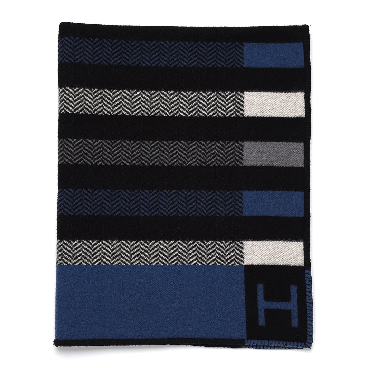 Hermes Wool Cashmere Blanket 1 of 6