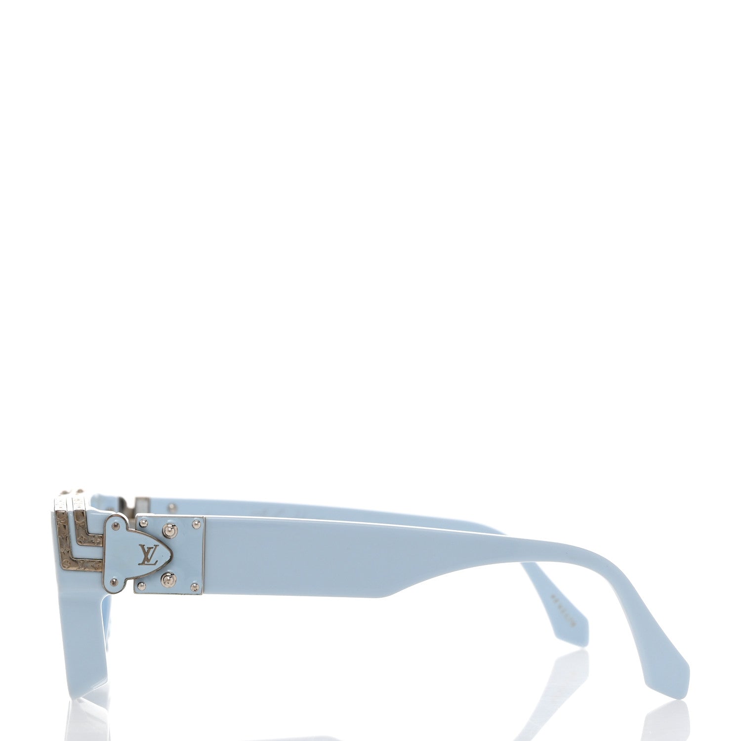 Louis Vuitton Acetate 1.1 Millionaires Sunglasses Z1327E Pale Blue 4 of 8