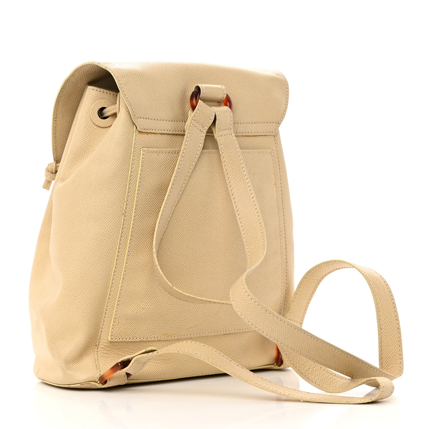 Chanel Caviar Tortoise CC Backpack Beige 3 of 19