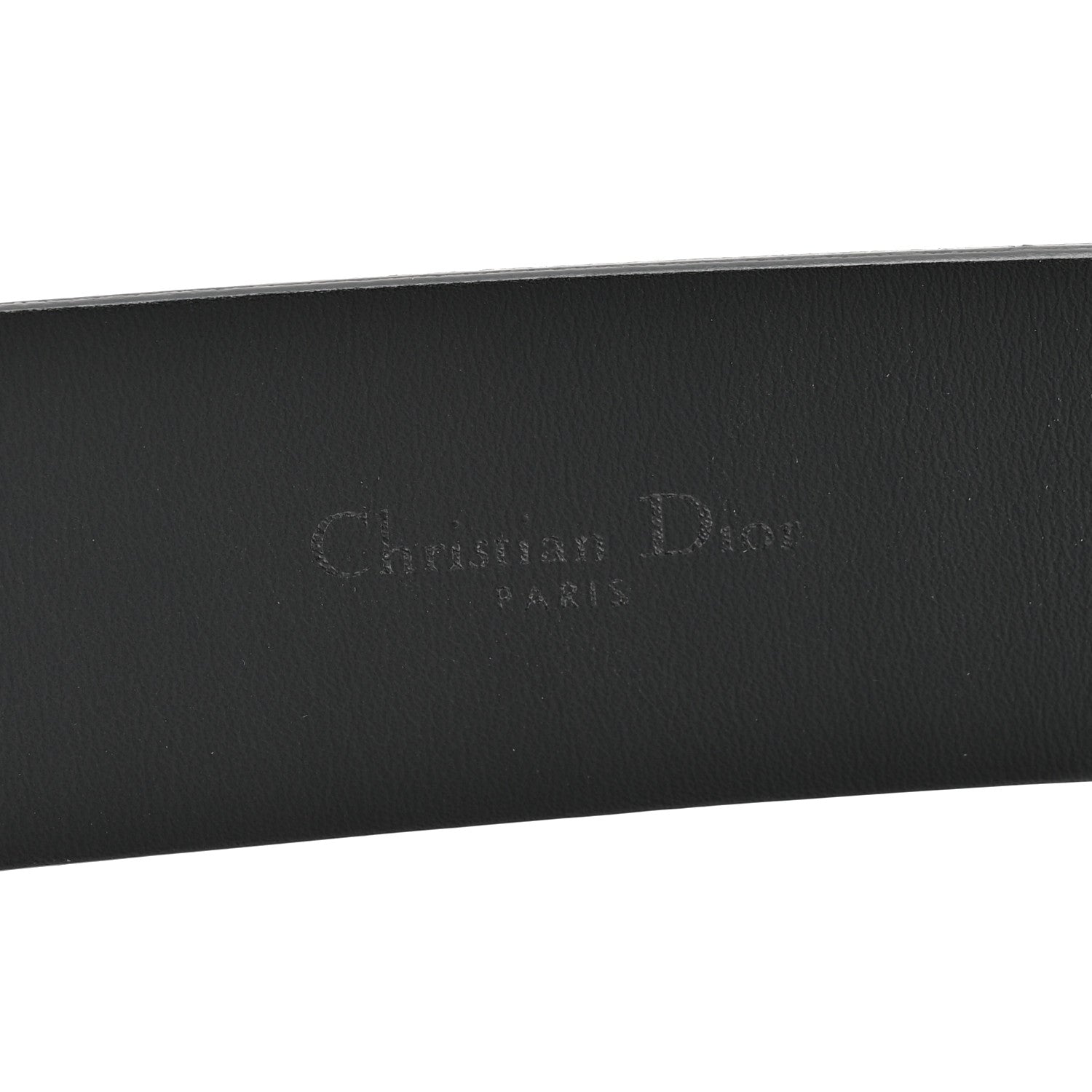 Christian Dior Ultra Matte Calfskin 35mm Montaigne Belt 85 34 Blue Black 5 of 6
