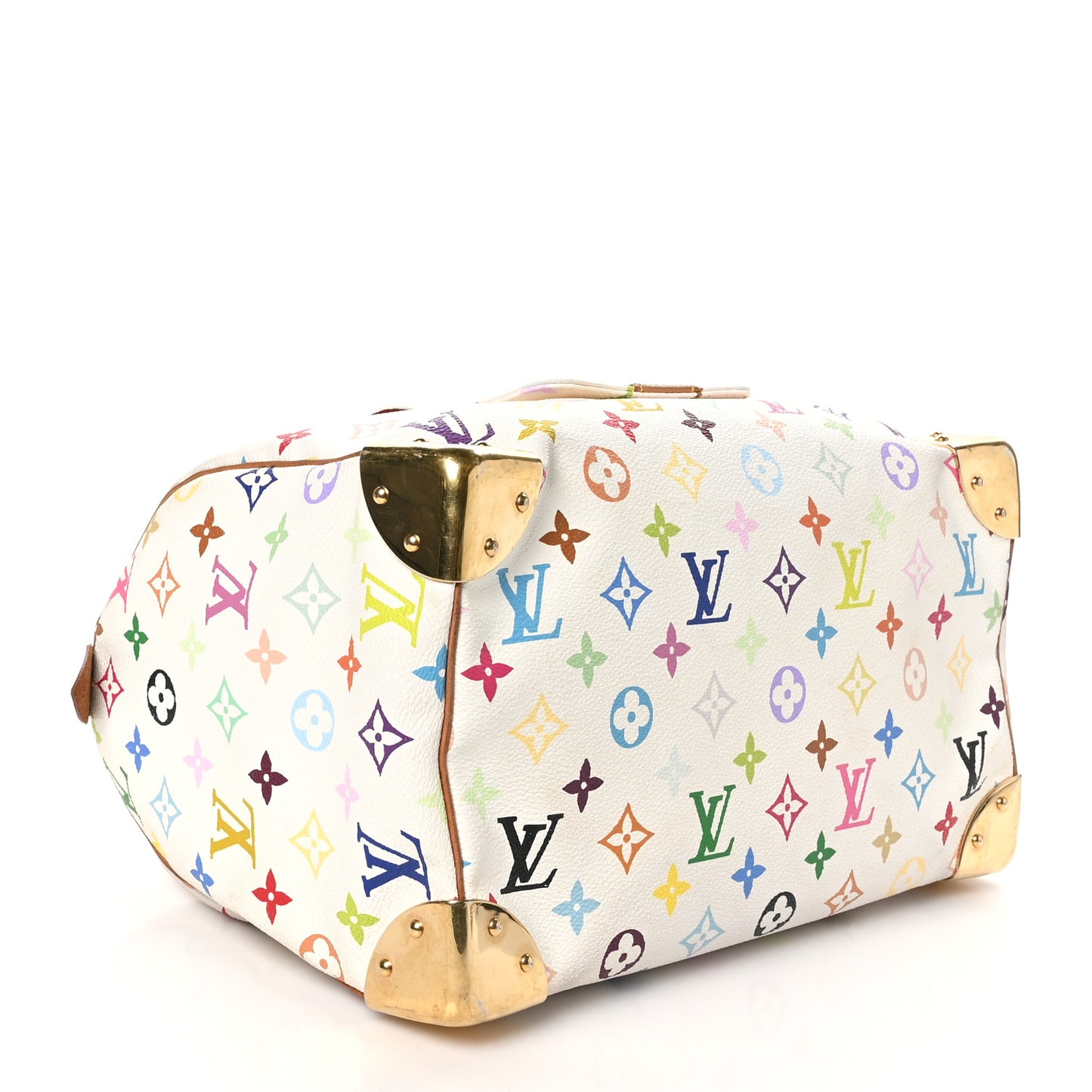 Monogram Multicolor Speedy 30 White
