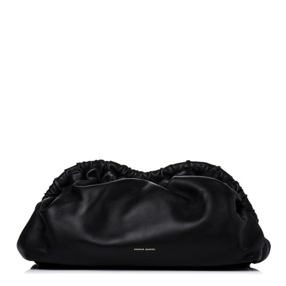 Mansur Gavriel Lambskin Cloud Clutch Black Flamma 1 of 13