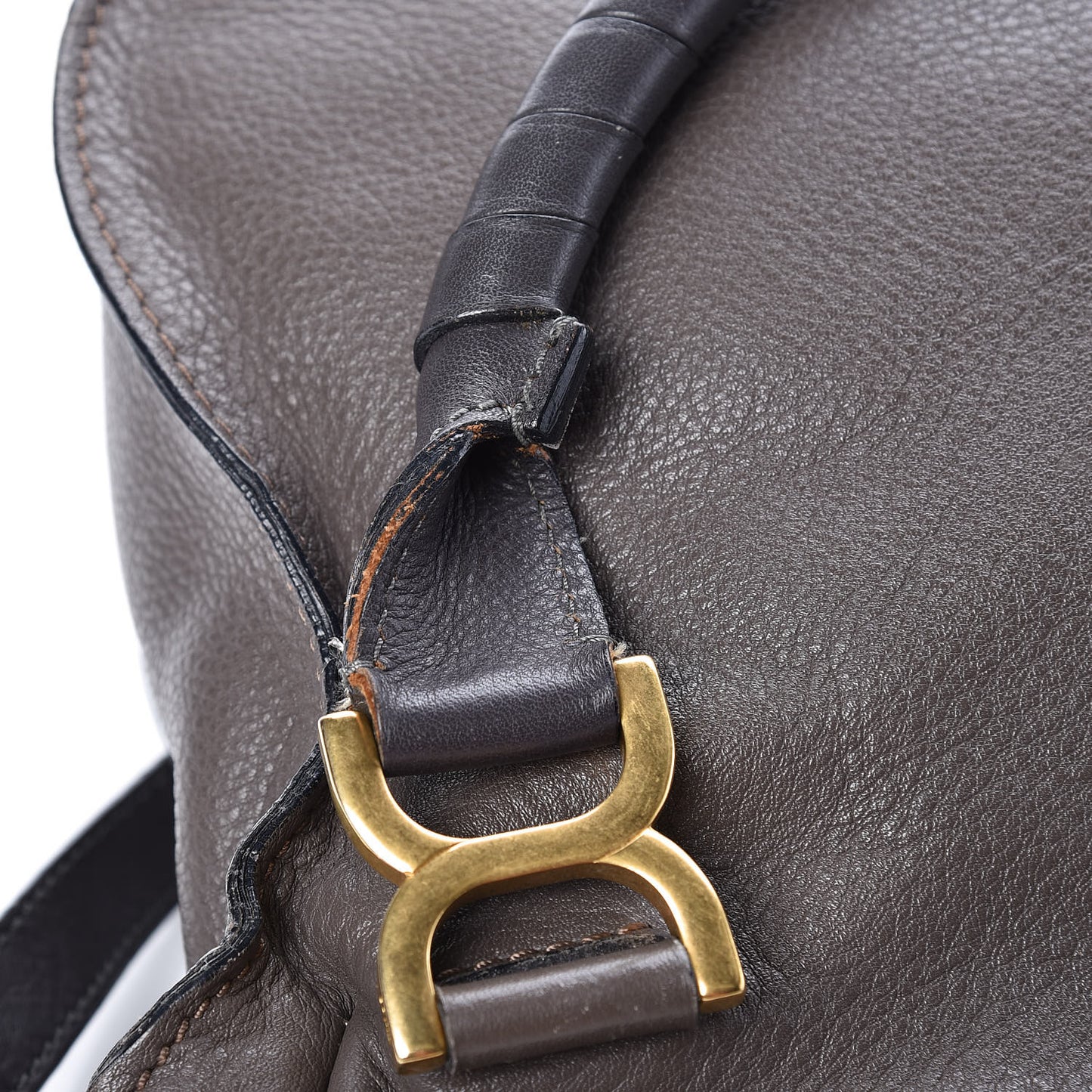 Calfskin Medium Marcie Satchel Ash