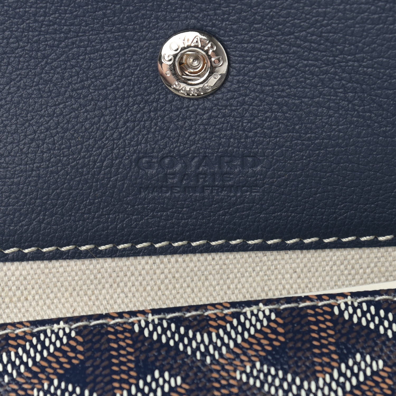 Goyard Goyardine Saint Louis PM Navy 8 of 12