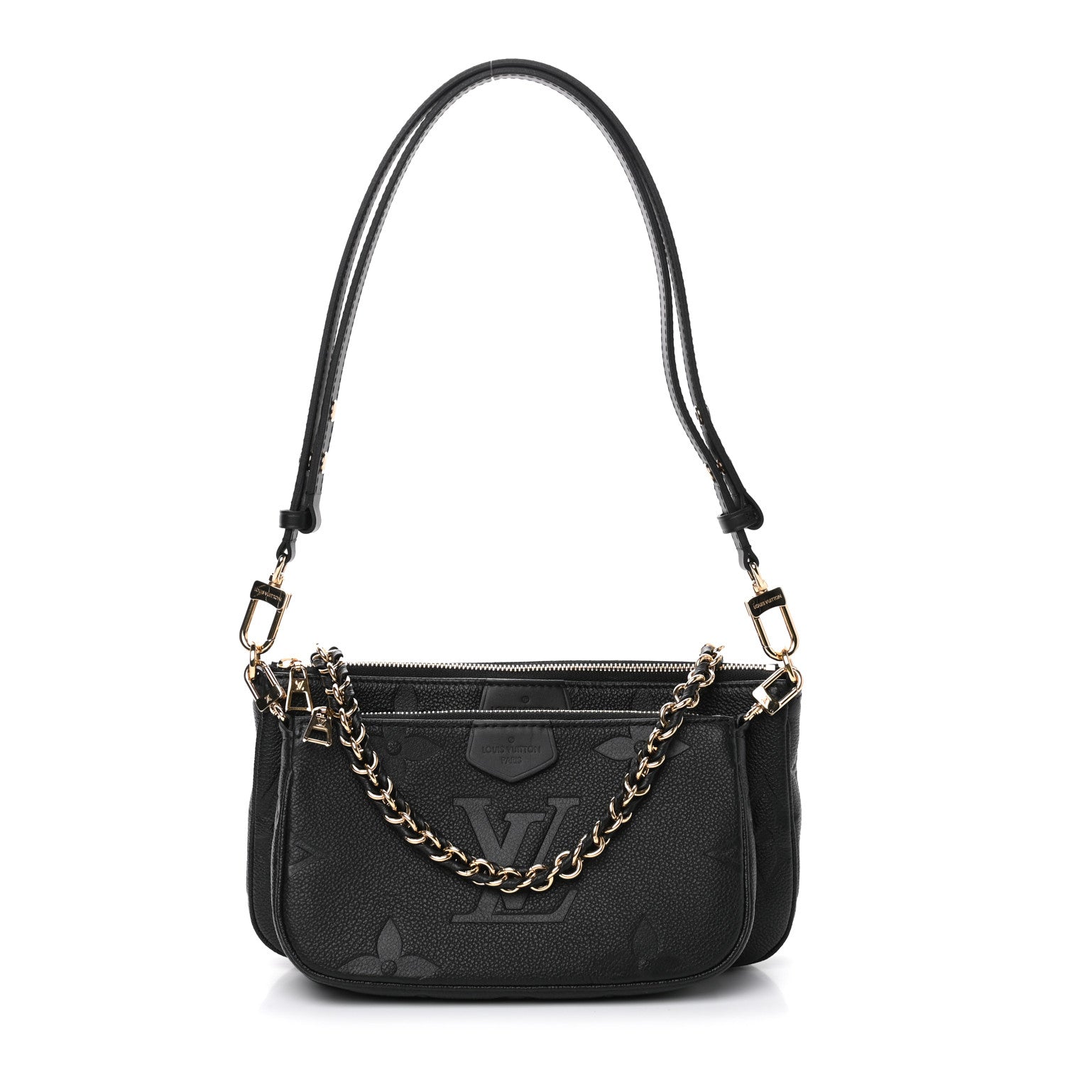 Louis Vuitton Empreinte Monogram Giant Multi Pochette Accessories Black 1 of 5