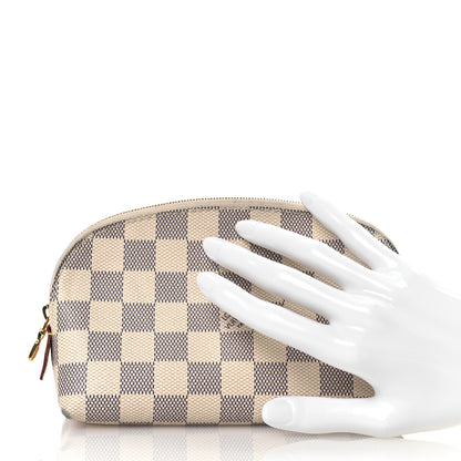 Louis Vuitton Damier Azur Cosmetic Pouch 2 of 12