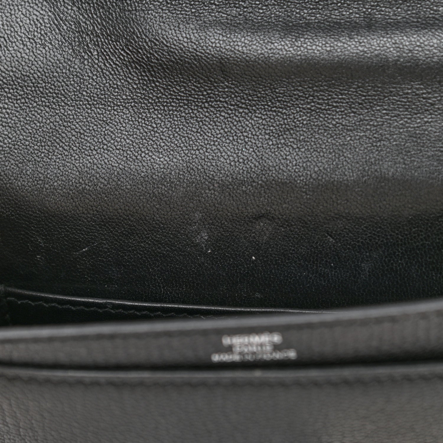 Hermes Chevre Mysore Mini Verrou Chaine Bag Black 8 of 11