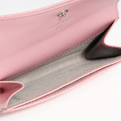 Chanel Caviar CC Timeless Card Holder Pink 6 of 9