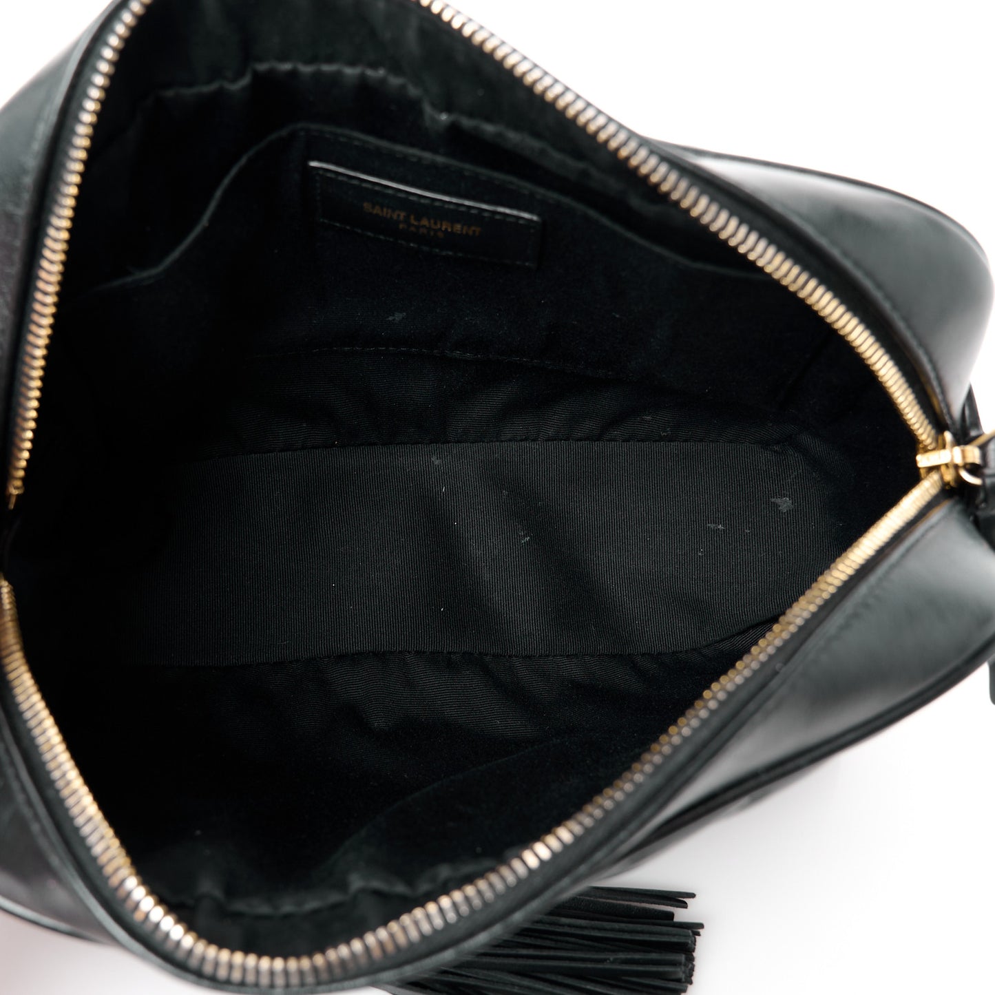 Calfskin Matelasse Monogram Lou Camera Bag Black