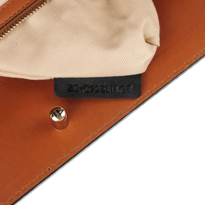 Valentino Garavani Vitello Lace Demetra Satchel Cognac 8 of 8