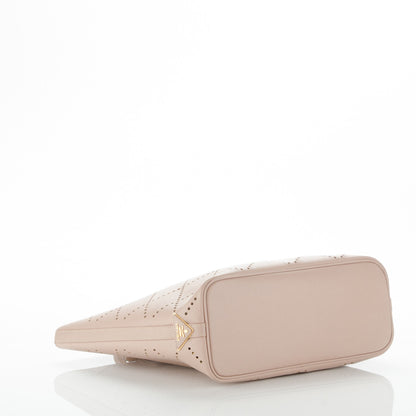 Prada Saffiano Perforated Tote Sabbia 5 of 11