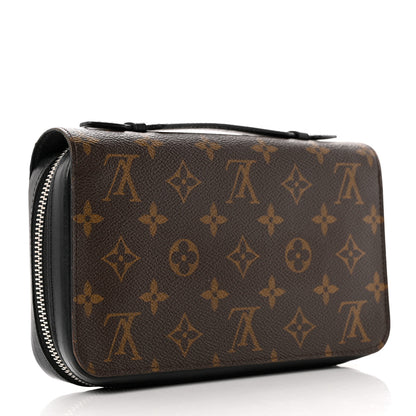 Louis Vuitton Monogram Macassar Zippy XL Wallet 3 of 8