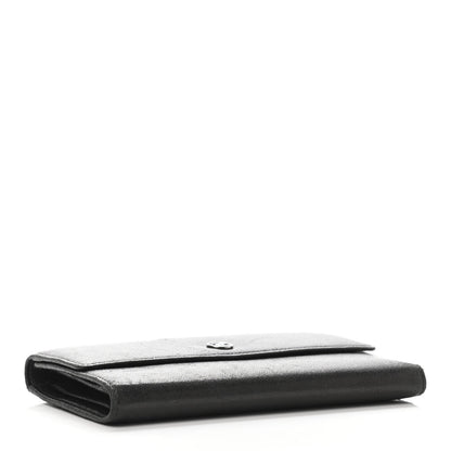 Chanel Calfskin CC Flap Wallet Black 3 of 4