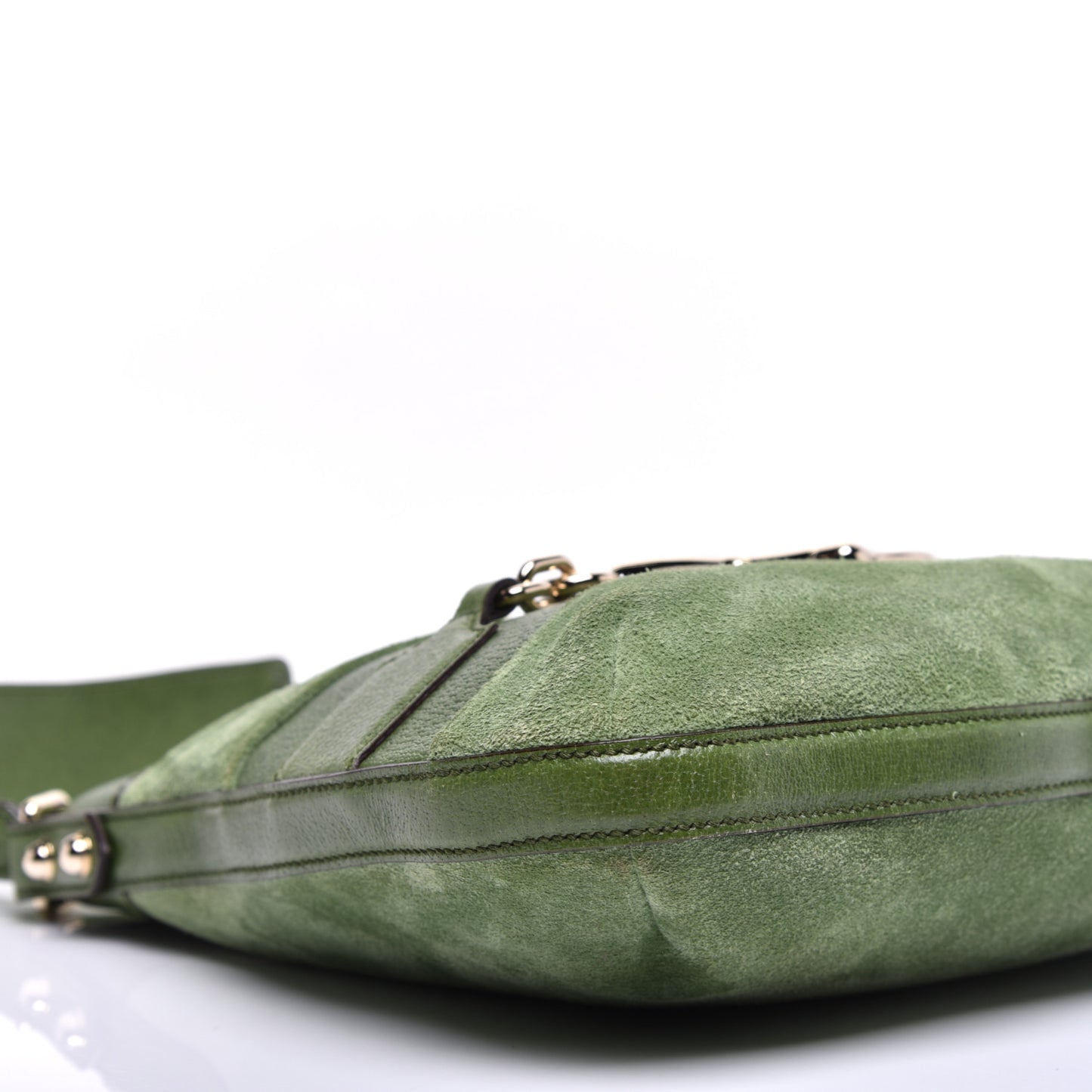 Suede Hasler Hobo Green