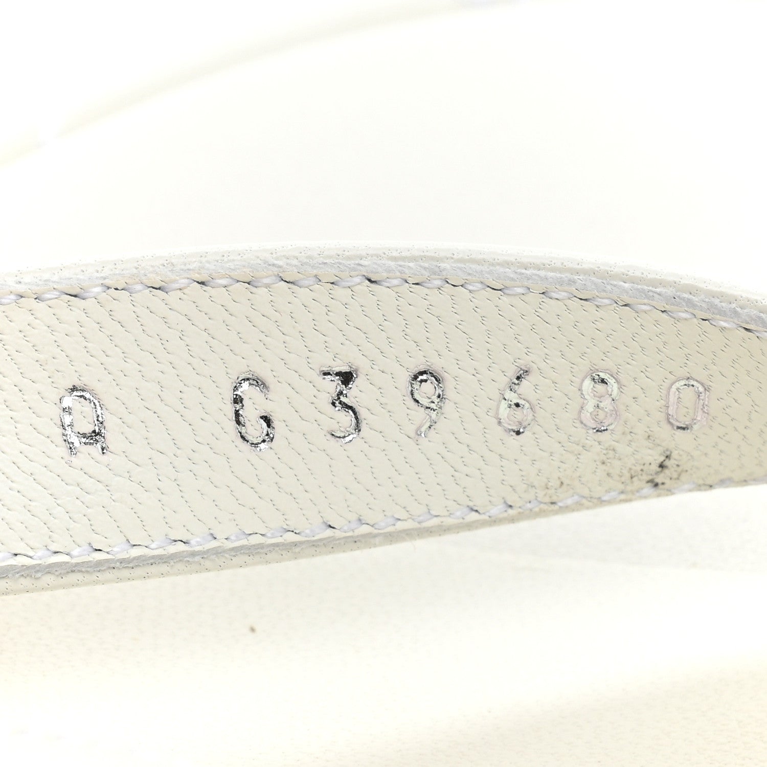 Chanel Calfskin Quilted Wedge Logo Sandals 36 White 9 of 12