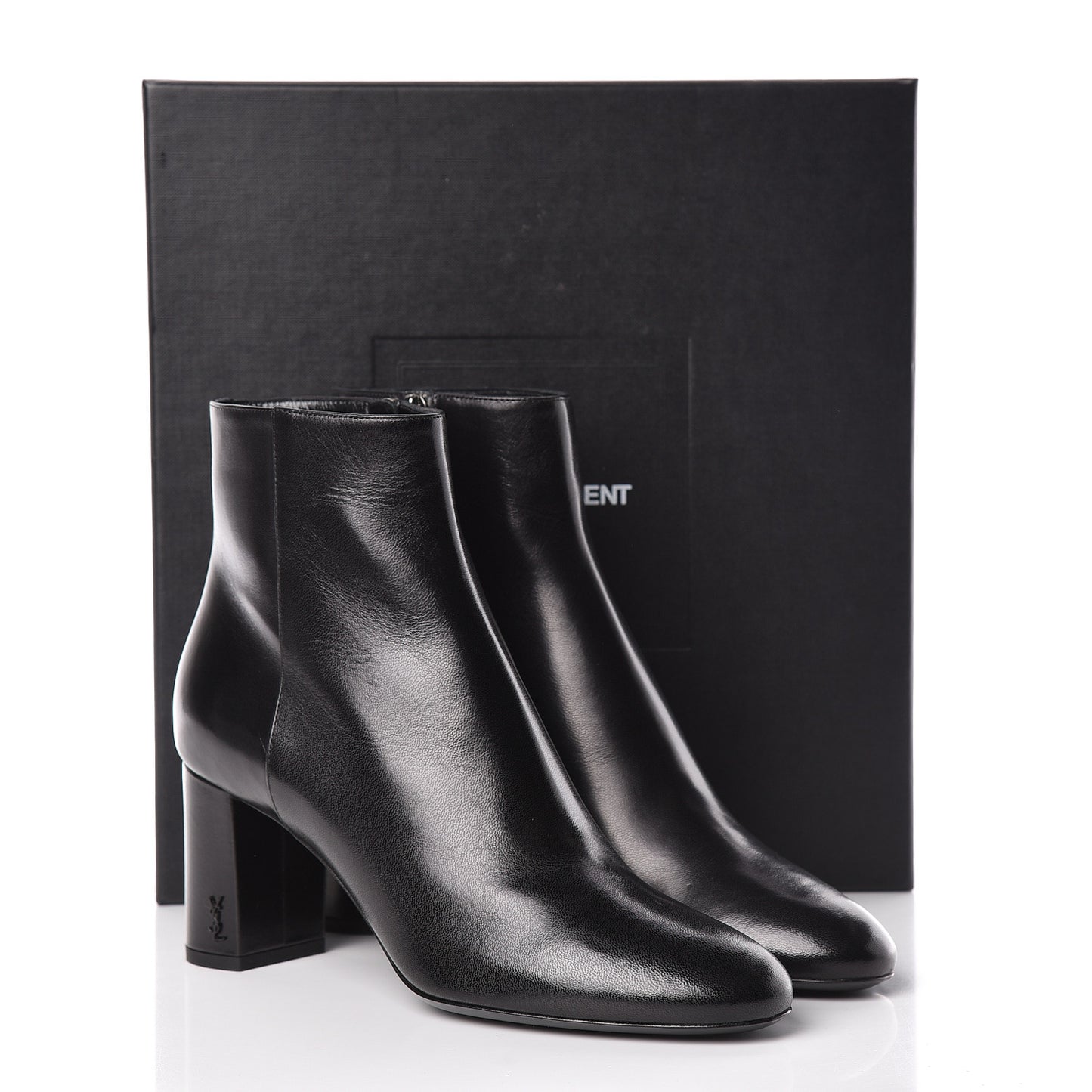 Nappa Loulou Ankle Zip Boot 39.5 Black