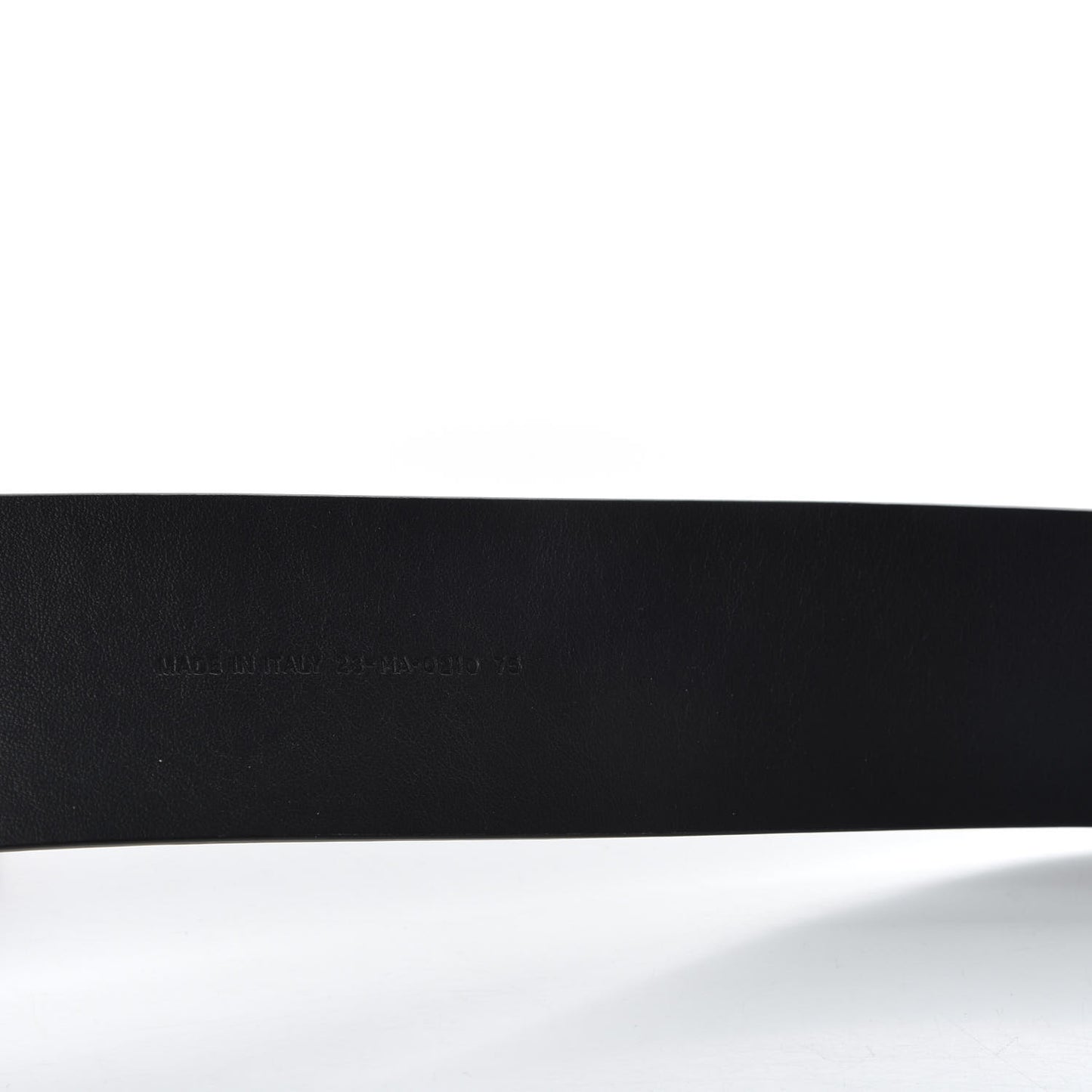 Calfskin Diorquake Belt 75 Black