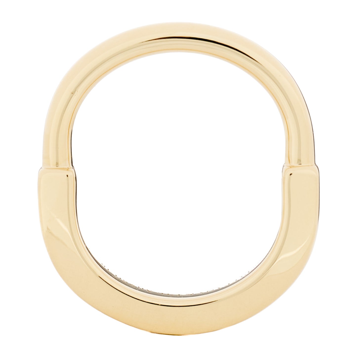 18K Yellow Gold Lock Ring 47 4